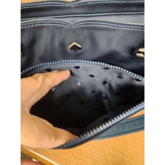 Kate Spade Jae Medium Nylon Top Zip Satchel Handbag Tote (PF) - Picture 8 of 14
